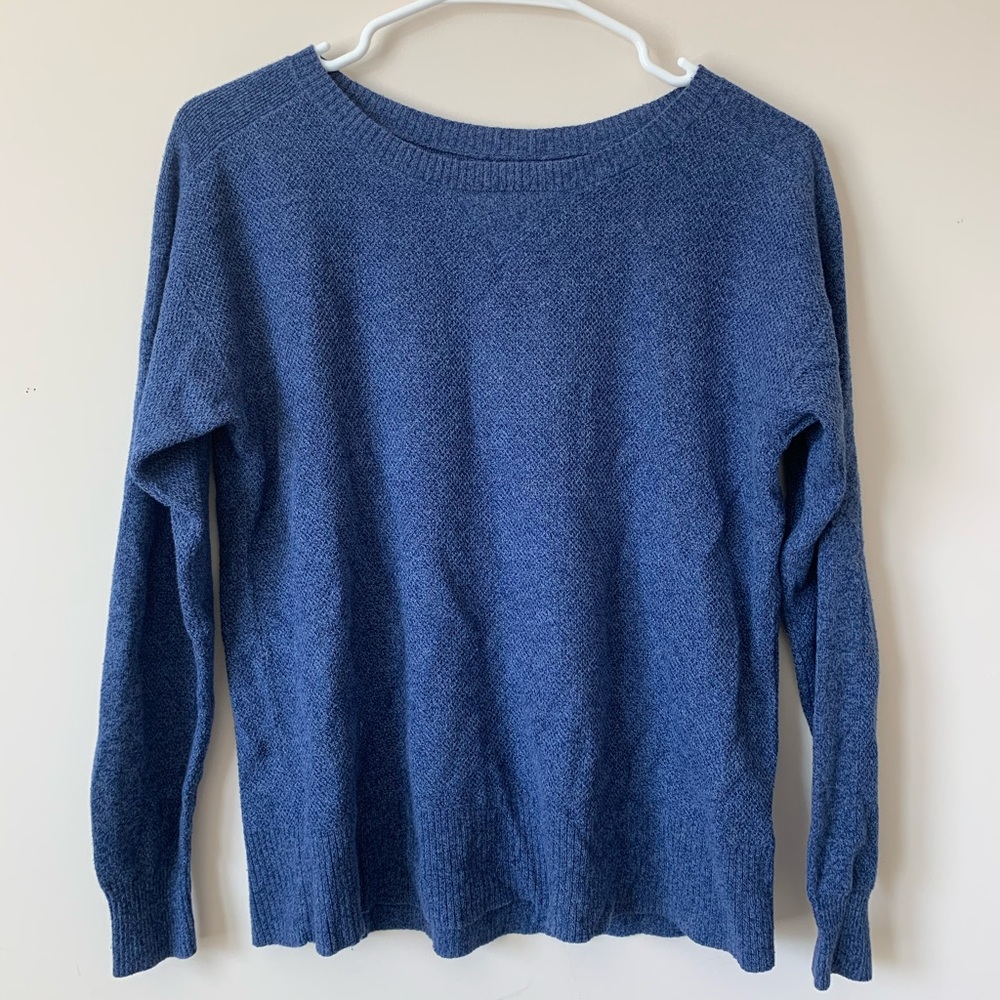 Blue American Eagle Crewneck Sweater